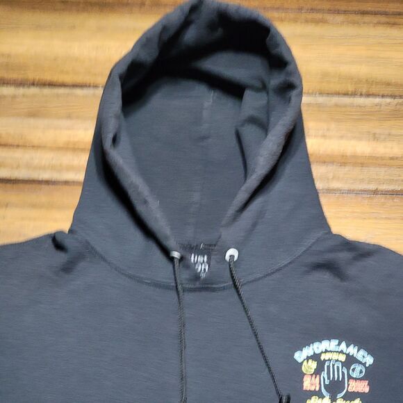 Artist Union LS Pullover Black Hoodie "Daydream Palm Reader" - Size Small - Picture 4 of 7